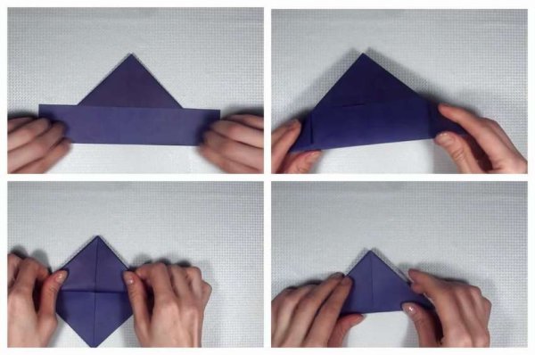 Оригами квакающая лягушка из бумаги