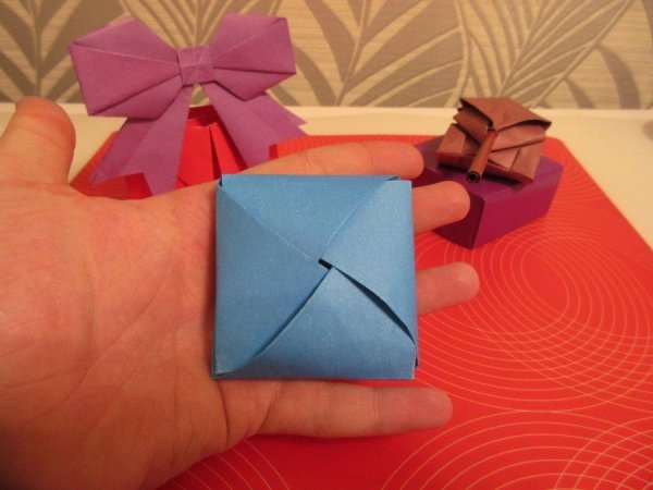 Подарочный конверт оригами