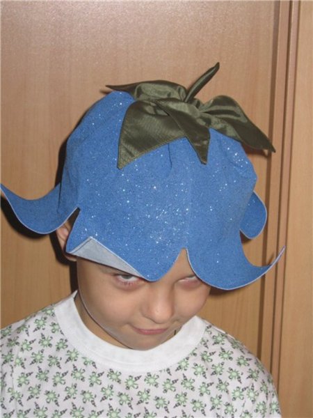 Шляпа цветок для мальчика