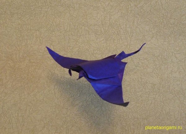 Оригами морской Скат