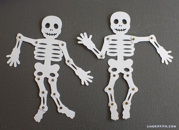 Бумажный скелет