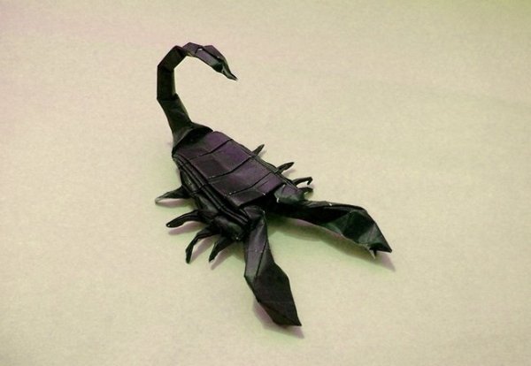 Модульное оригами Скорпион