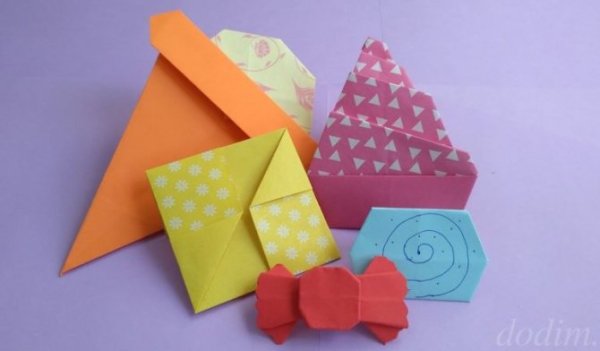 Оригами вкусняшки