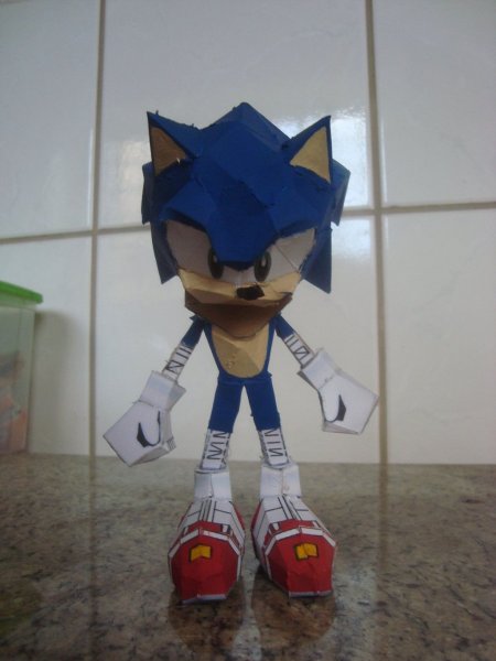 Metal Sonic Papercraft