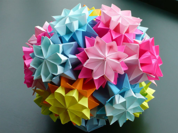Кусудамы оригами