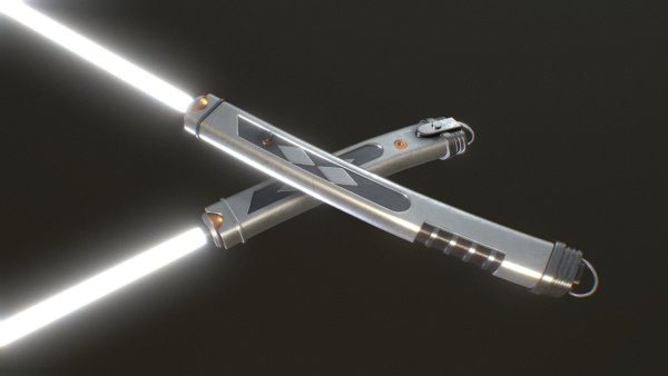 Star Wars Двухклинковый меч