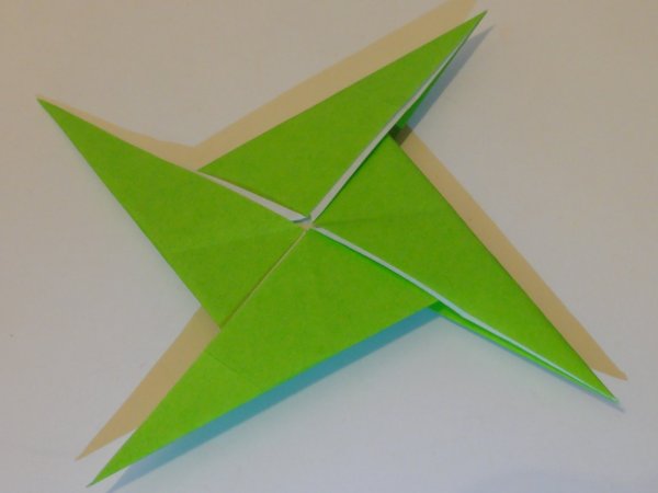 Оригами метательные звёзды