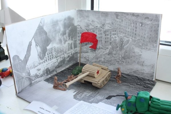 Диорама ко Дню Победы Сталинградская битва