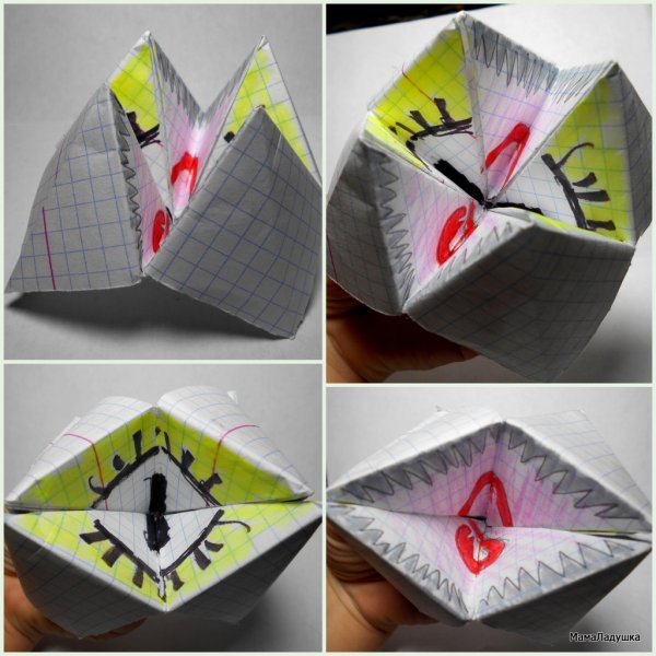 Прикольные оригами