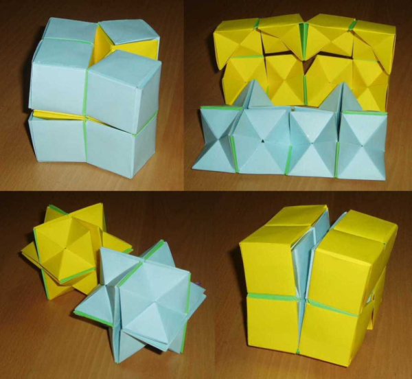 Коробка из бумаги оригами