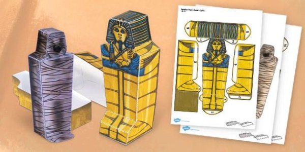 Papercraft древний Египет