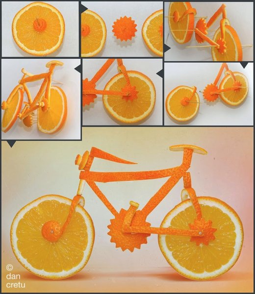 Поделки из апельсинов