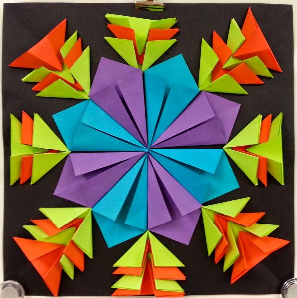 Композиции с элементами оригами