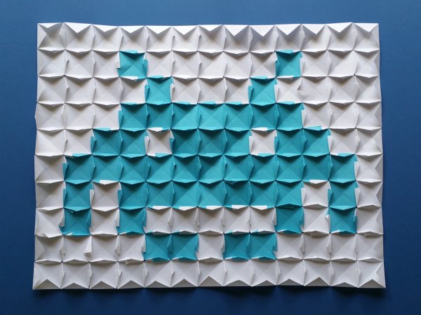 Оригами мозаика