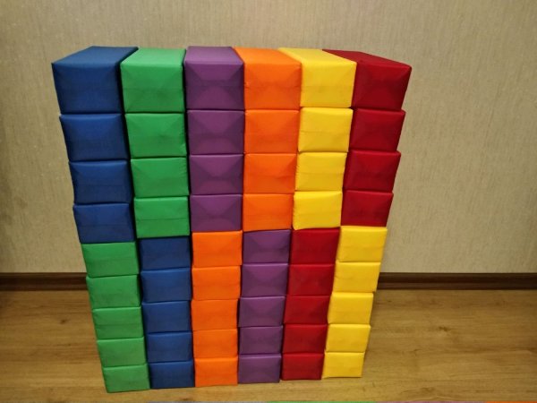 Поролоновые кубики для детей