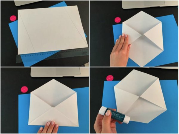 Как сделать конвертик из бумаги