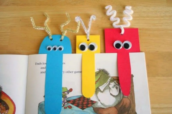 Закладки для книг своими руками для детей