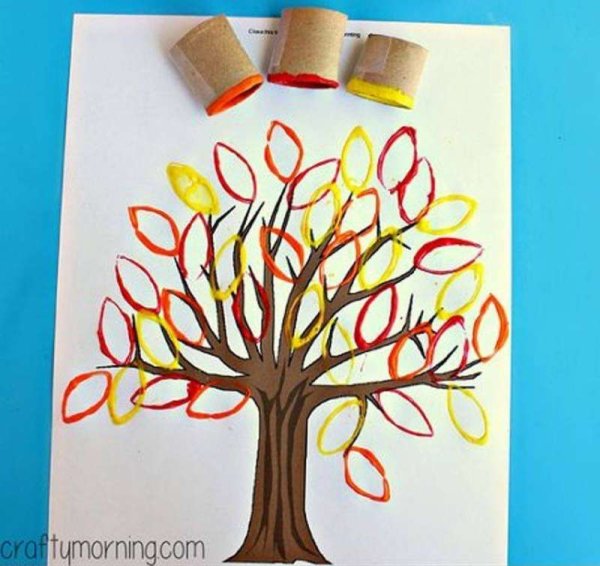 Поделка дерево для детей