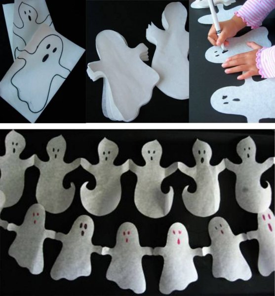 Поделки к хеллоуину из бумаги