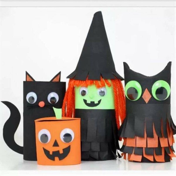 Поделки для Хэллоуина для детей