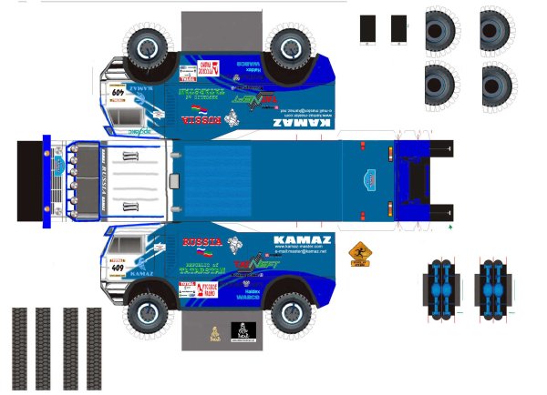 КАМАЗ мастер развертка
