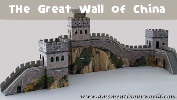 Макет Великой китайской стены