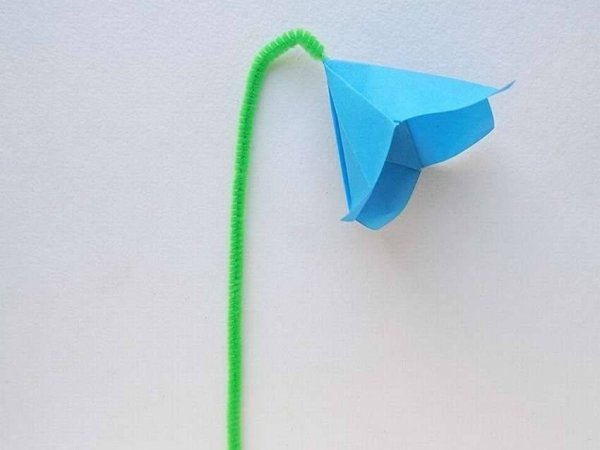 Колокольчик оригами