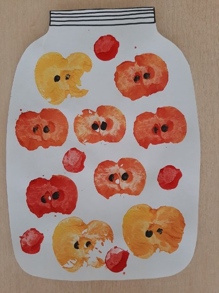 Рисование компот из фруктов