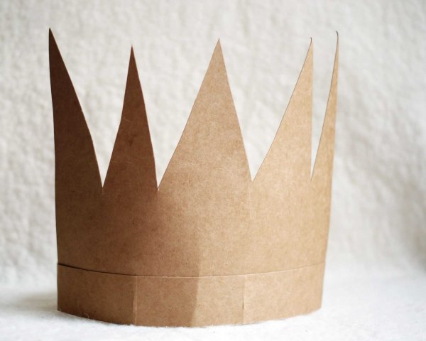 Поделки корона из бумаги