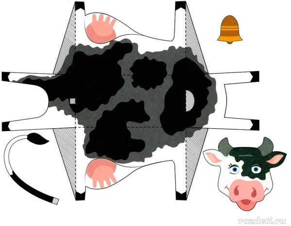 Макет коровы