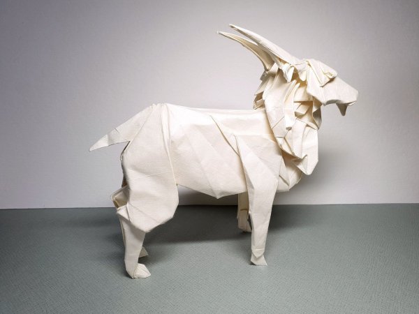Оригами коза