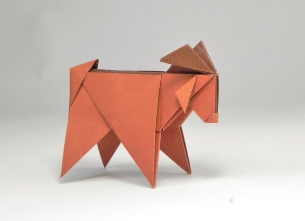 Оригами козлик