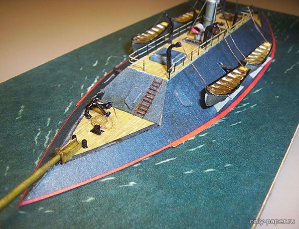 Модели военных кораблей из бумаги