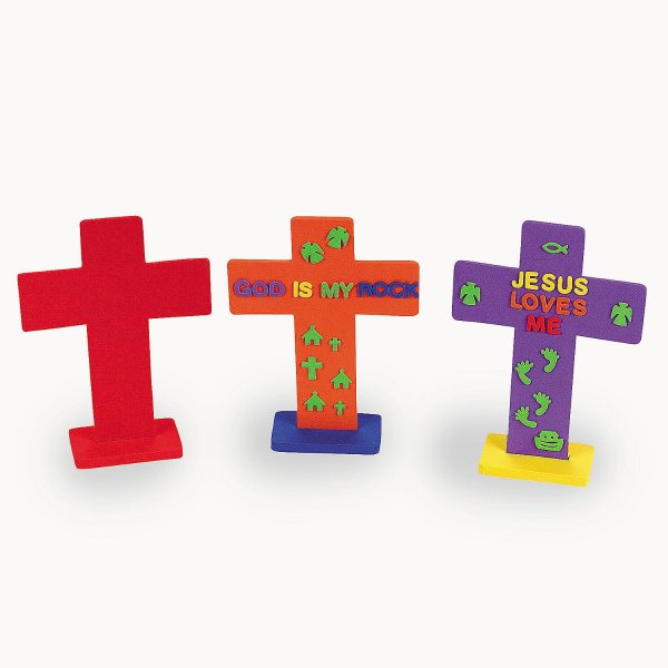 Поделка крест с детьми