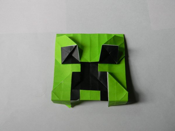 КРИПЕР из бумаги оригами