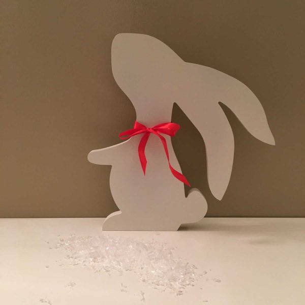 Поделки кролик из бумаги на новый год