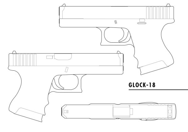 Глок схема пистолет