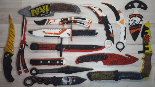Коллекция ножей КС го