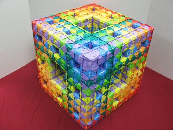 Модульный куб оригами