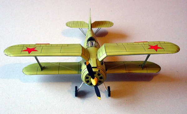 Советский истребитель и-153 Чайка модель
