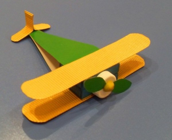 Самолет поделка для детей