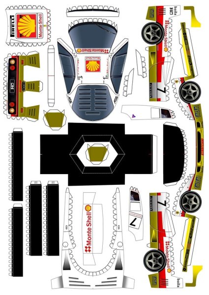 Nissan Juke Papercraft