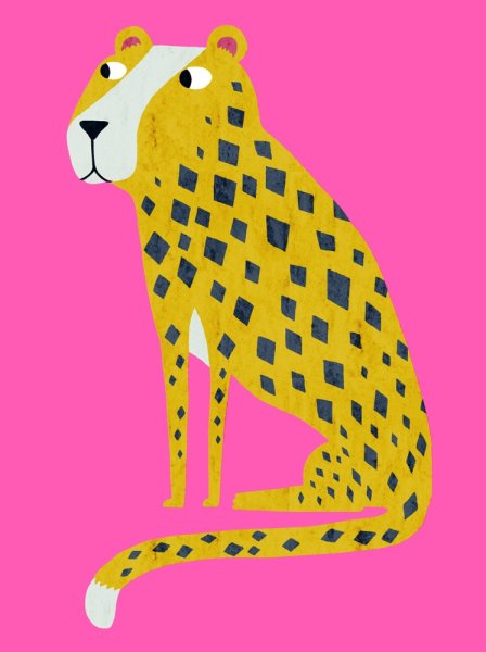 Постер "леопард"