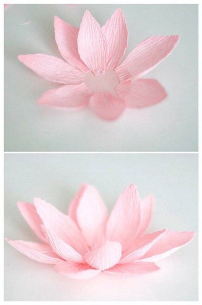Лилия цветок из бумаги