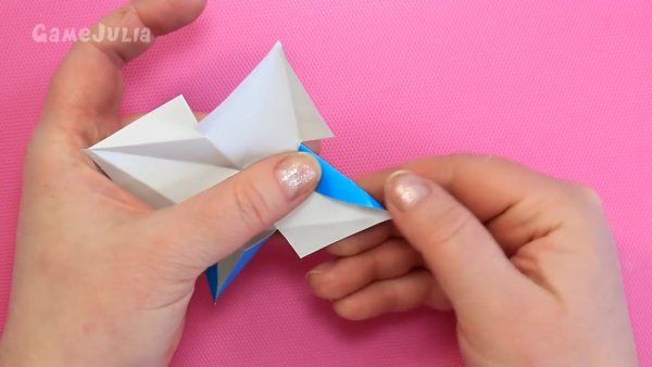 Оригами игрушка для пальцев