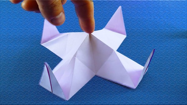 Оригами без клея и без ножниц