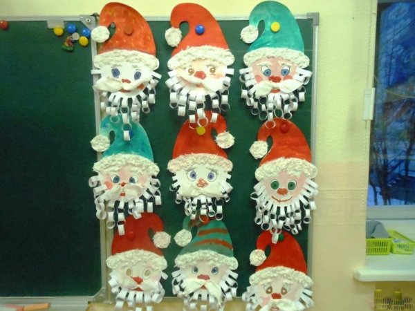 В мастерской Деда Мороза поделки своими руками из бумаги