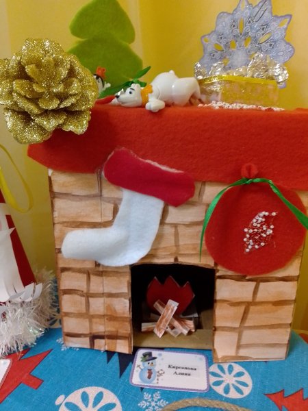 Мастерская Деда Мороза в детском саду поделки