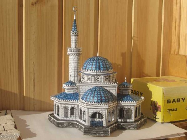 Мечеть из бумаги