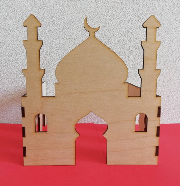 Поделка мечеть из картона